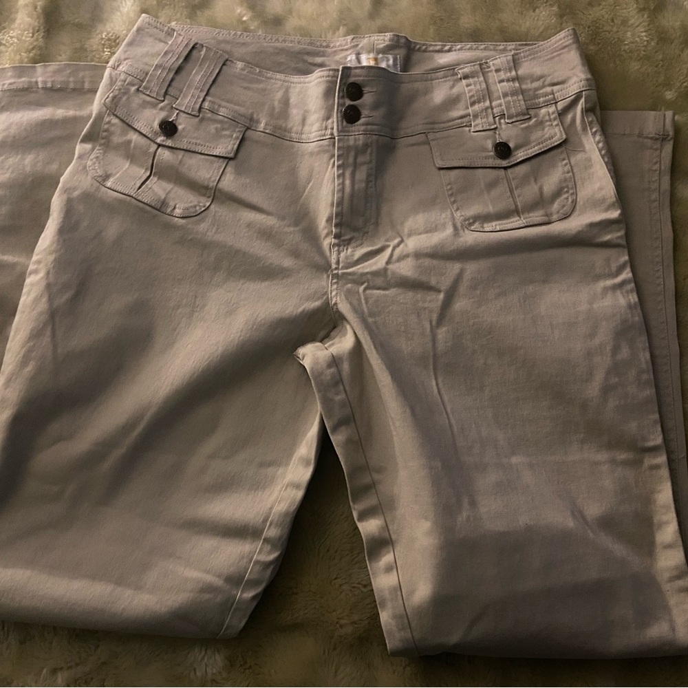 Stylish Gray Cargo Pants